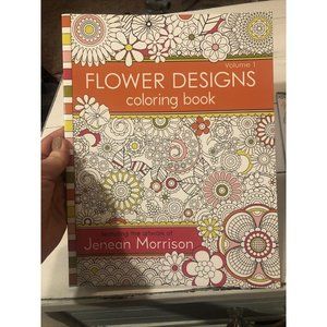 Flower Designs Coloring Book: An Adult Coloring Book for Stress-Relief, Relaxati